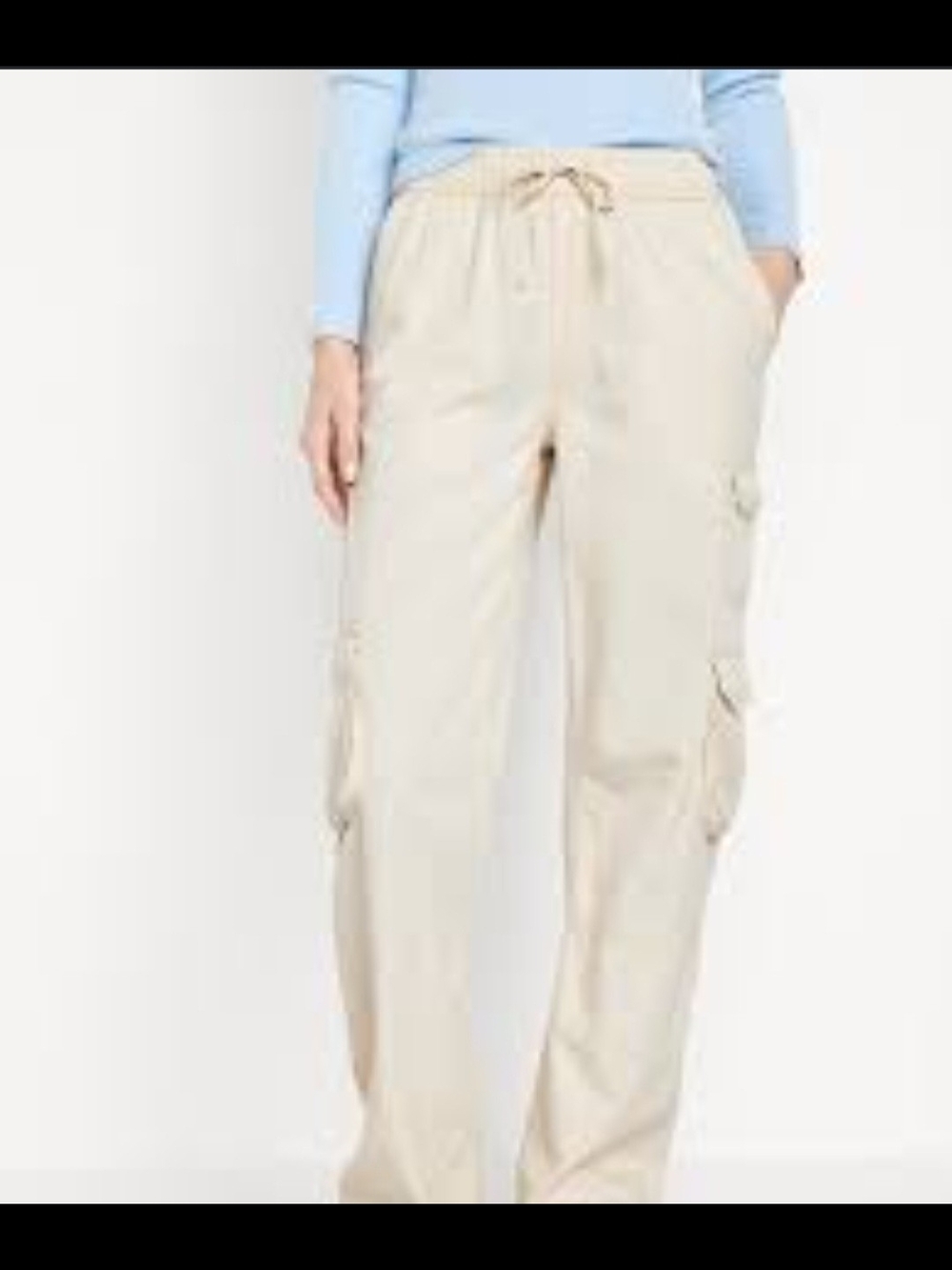 Old Navy Mid-rise Wide Leg Cargo Pants